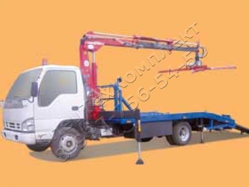 Автоэвакуатор ISUZU NPR75L сдв. с КМУ
